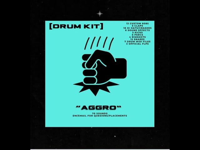 [FREE]  IAN/YEAT/KEN CARSON DRUM KIT “AGGRO”