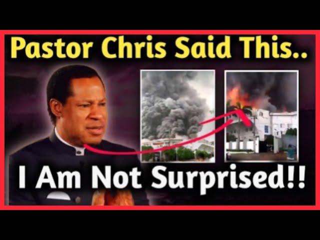 PASTOR CHRIS Responds To The Fire Attack IN CHRIST EMBASSY LAGOS || PASTOR CHRIS OYAKHILOME