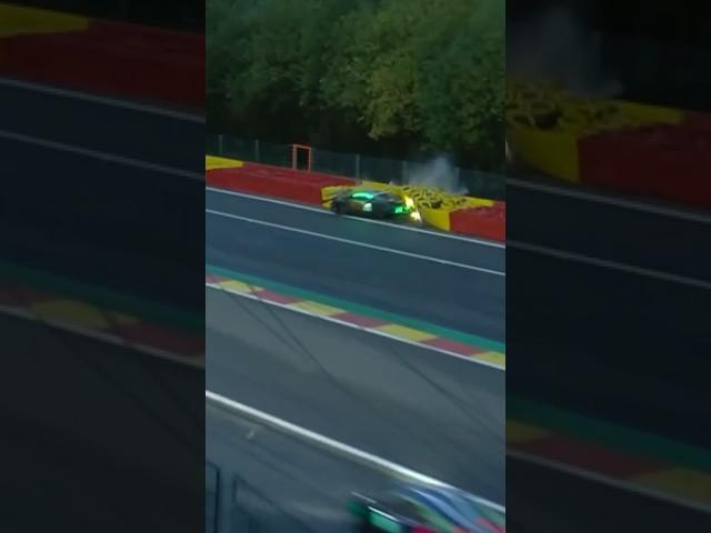 Race Leader's HUGE crash out! 