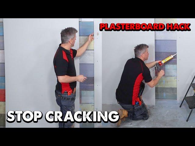 Stop Your Plasterboard From Cracking With This Simple DIY Hack