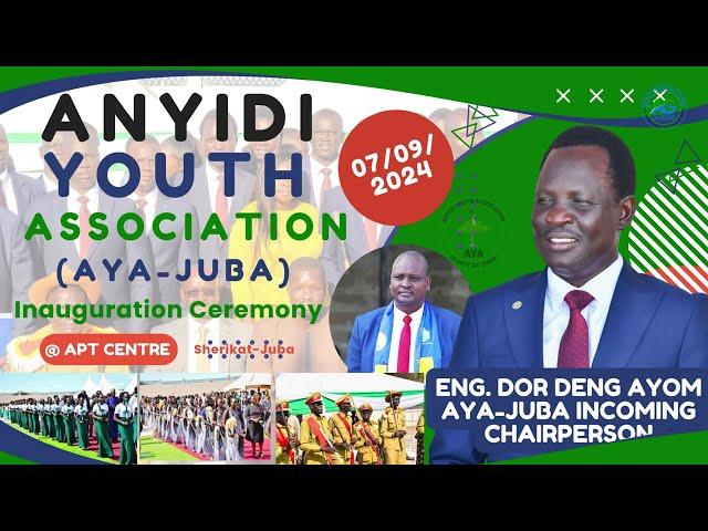 Anyidi Youth Association(AYA-Juba): Inauguration of New Leadership at APT Centre on 07/09/2024