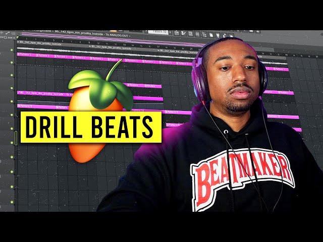 How to Make Drill Beats EASILY in FL Studio 21