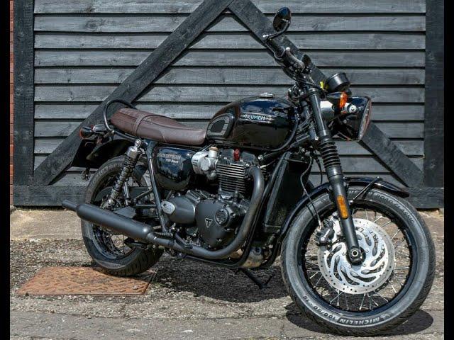 2023 Triumph Bonneville T120 Black @westcoasttriumphglasgow