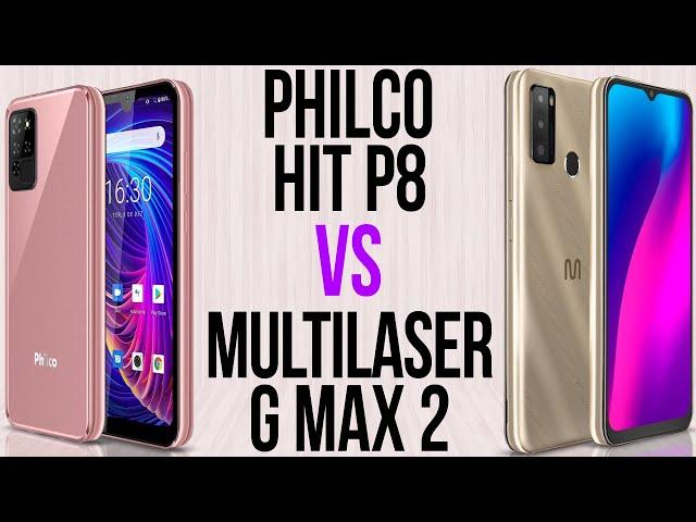 Philco Hit P8 vs Multilaser G Max 2 (Comparativo)