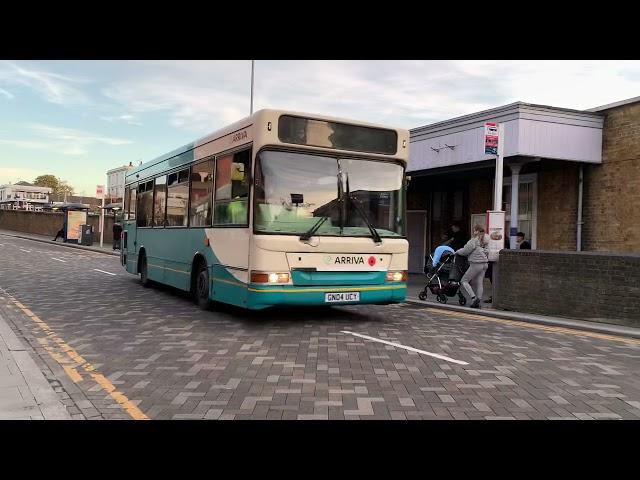 GN04 UCY Departing from Gravesend Rail Station on the 481 towards Bluewater