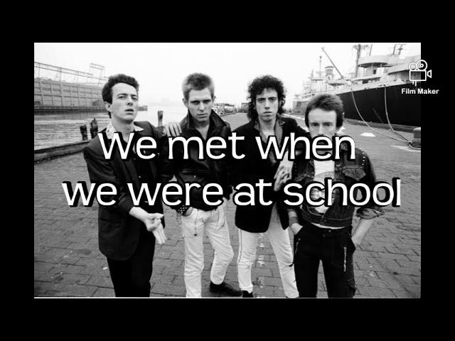 The Clash - Stay Free ( with lyrics )