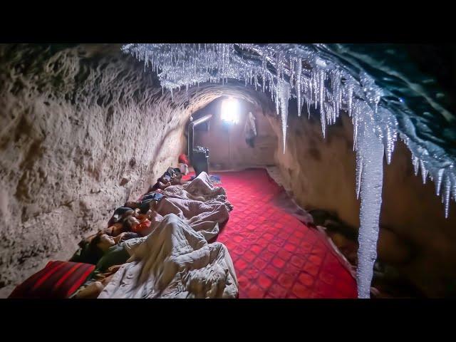 TRAPPED in Ice: How One Family LIVES and COOKS in Afghanistan's Deadliest Cave