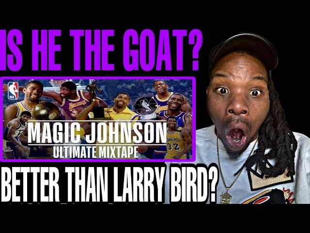 Magic Johnson Mixtape Reaction | Magic Johnson ultimate mixtape reaction (LEGEND)