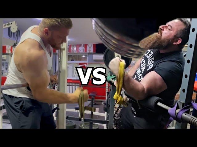 Artyom Morozov vs Genadi Kvikvinia Training