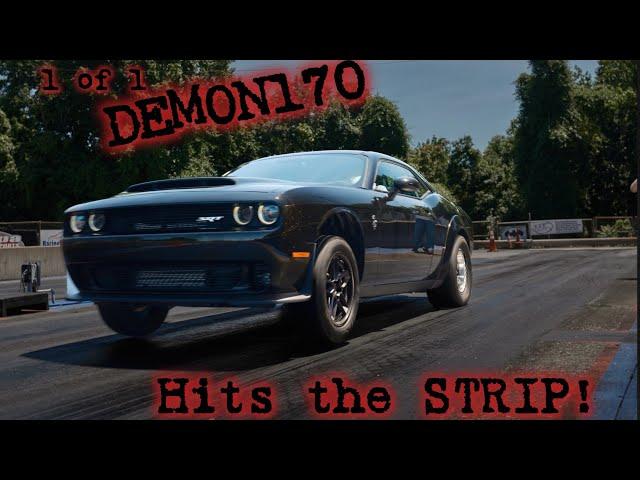 Dodge Demon 170 Drag race!.....GOLDBERG'S GARAGE Episode 31