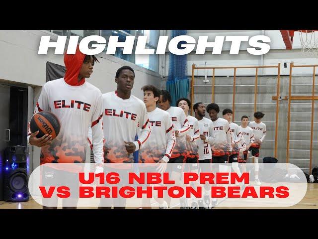 London Elite vs Brighton Bears | 2023/24 NBL U16 Quick Highlights