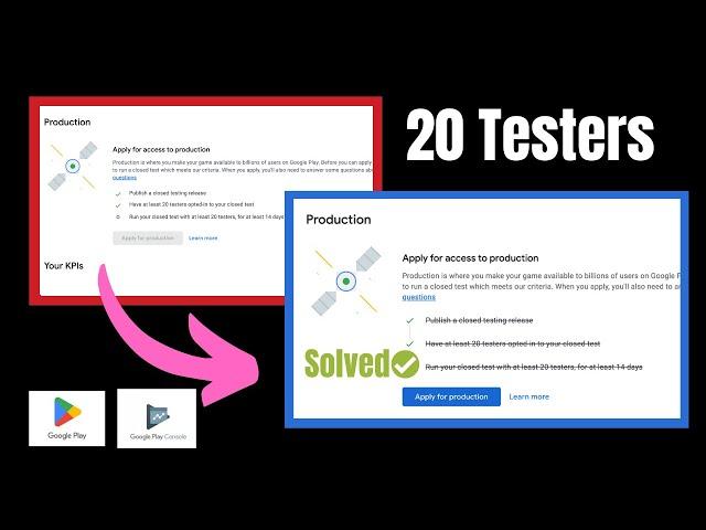  Solved! 20 testers google play console solution | how to get 20 testers for app | closed testing