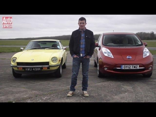 Datsun 240Z vs Nissan Leaf - Auto Express