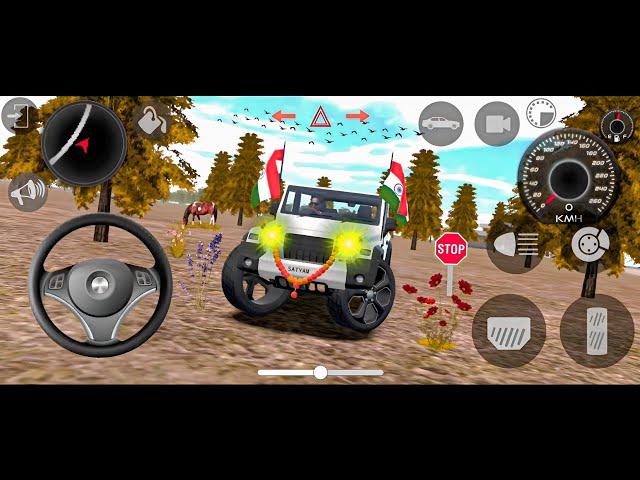 Dollar (Song) Modified Mahindra Thar || Indian Vehicle Simulator 3D || Car Simulator 3D Gameplay 3