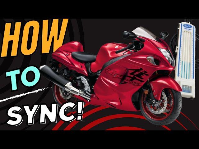 How to Synchronize throttle bodies or Carbs | HAYABUSA | Mototalk USA