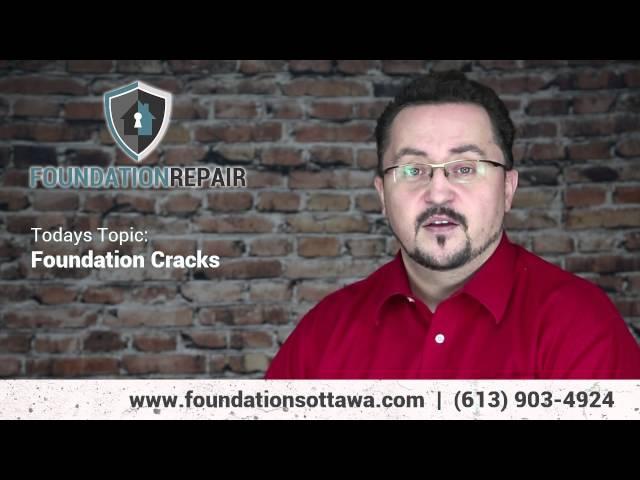 Foundation Cracks - Ottawa Foundation Repair