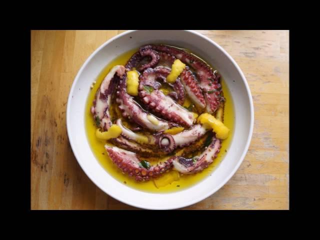 Octopus Recipe! How to cook Octopus Greek style by Theo Michaels