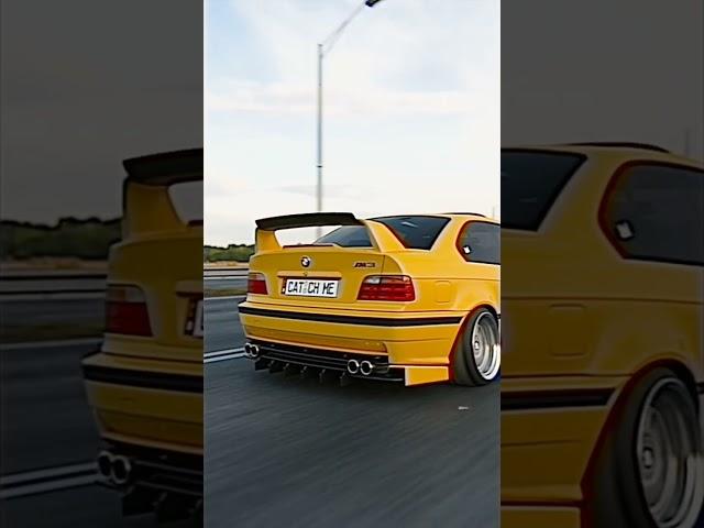 Catch me‍ #bmw #yellow #m3 #e34