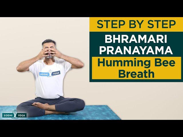 Bhramari Pranayama (Humming Bee Breath) How to Do Step by Step for Beginners with Benefits