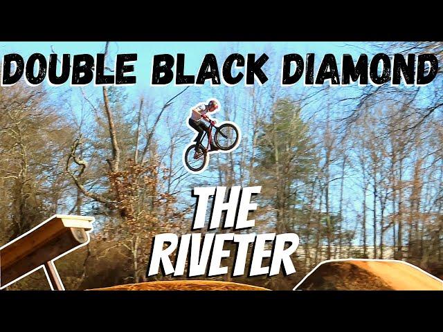 The Riveter Bike Park Double Black Diamond and the Importance of Dirt Jumpers near Asheville, NC