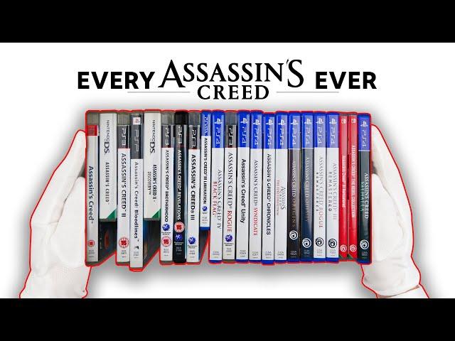 Unboxing Every Assassin's Creed + Gameplay | 2007-2020 Evolution