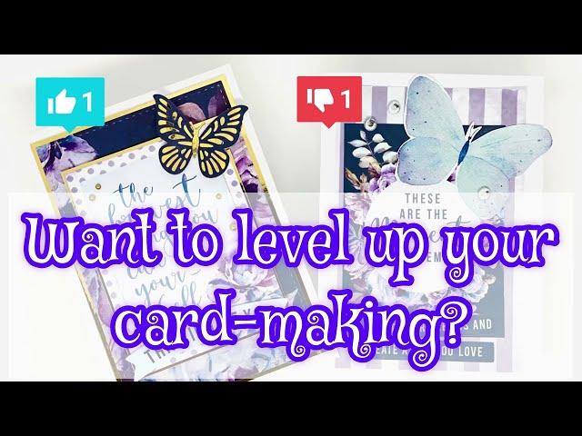 TIPS TO MAKE YOUR HANDMADE CARDS MORE PROFESSIONAL | CARD MAKING TUTORIAL FOR BEGINNERS & BEYOND