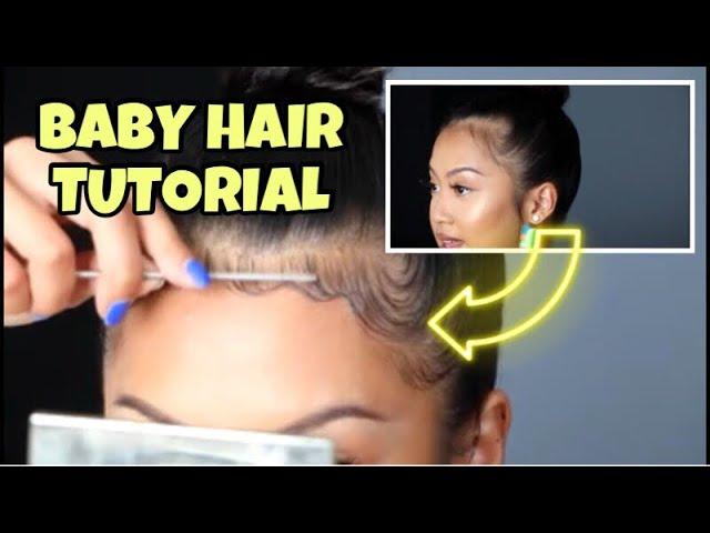 How I Tame My Baby Hairs ( Edges ) & make them stay | TWAYDABAE