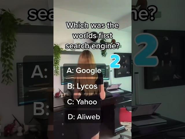 Did you get this right?! Which was the worlds first search engine?