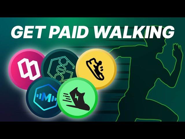 These 5 Games PAY You Crypto For Walking | Move-To-Earn