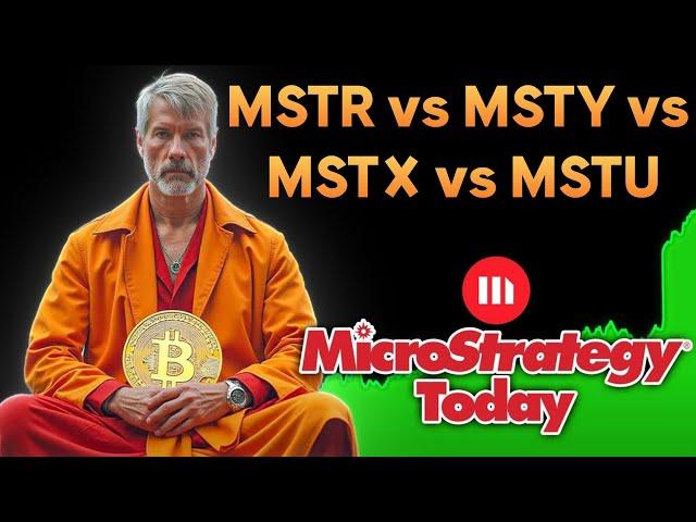 Master Strategy: MSTR vs MSTY vs MSTX vs MSTU