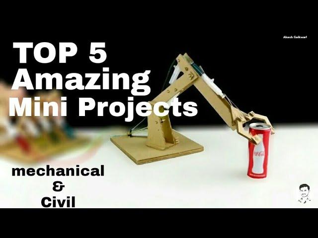 5 Amazing Hydrailic Mini Projects For Engineering Students