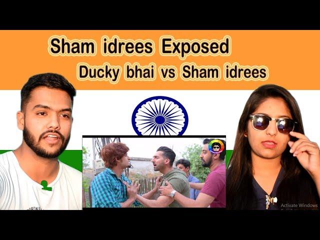 Indian Reaction on Sham idrees vs Ducky Bhai | Shahmeer Abbas Shah | Swaggy d