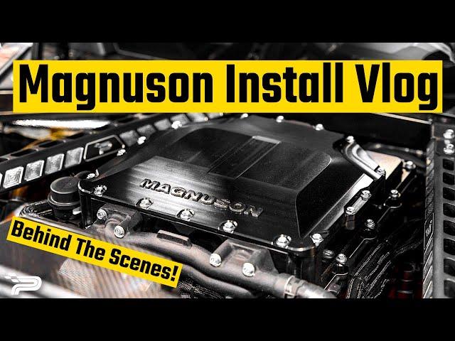 C8 Corvette Lingenfelter Magnuson Supercharger Install Vlog - Paragon Performance