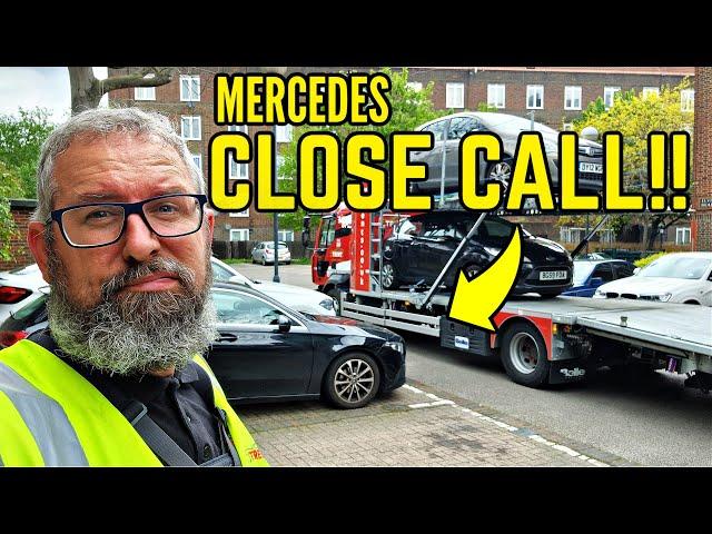 PANIC MODE: EXPENSIVE MERCEDES COLLECTION ALMOST GOES VERY WRONG!