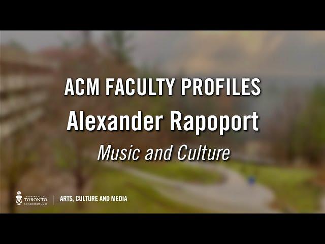 Alexander Rapoport | ACM Faculty Profiles