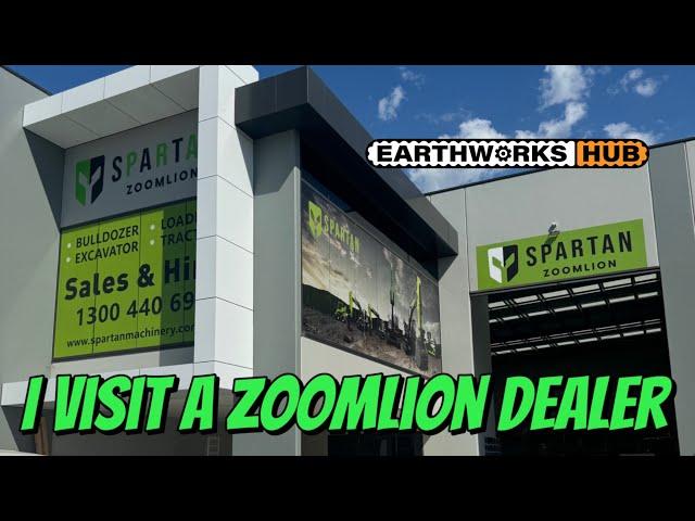 I visit a Zoomlion Earthmoving dealership - Spartan Machinery