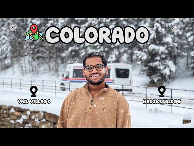 Colorado Snowy Peaks & Scenic Drives ️️ #vlog2 తెలుగు