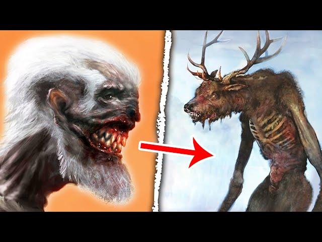 The VERY Messed Up Origins™ of the Wendigo: Cannibal Demon | Native American Folklore Explained