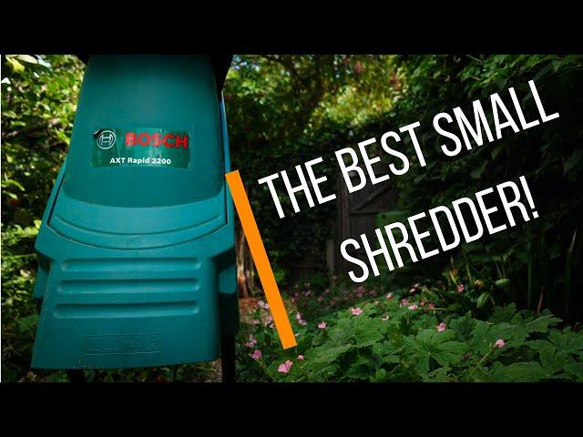 Bosch AXT Rapid 2200W Electric Shredder Review