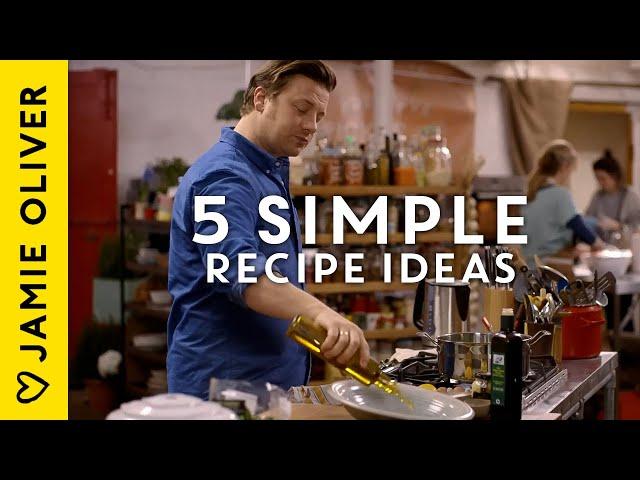 5 Simple & Easy Recipe Ideas To Make At Home By Jamie Oliver