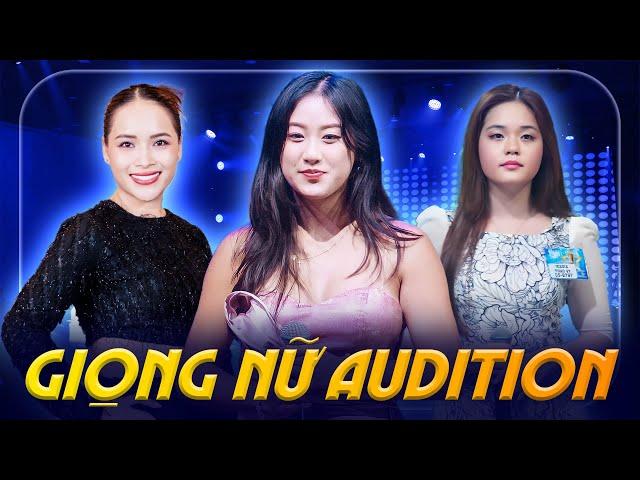 Tổng Hợp GIỌNG CA NỮ ẤN TƯỢNG Tại Vòng Audition | THE NEW VOICE MÙA 3