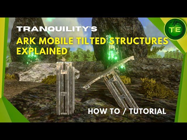 Incredible Tilting Structures Explained | Crazy Mechanic | How To Tutorial | Ark Mobile Base Build