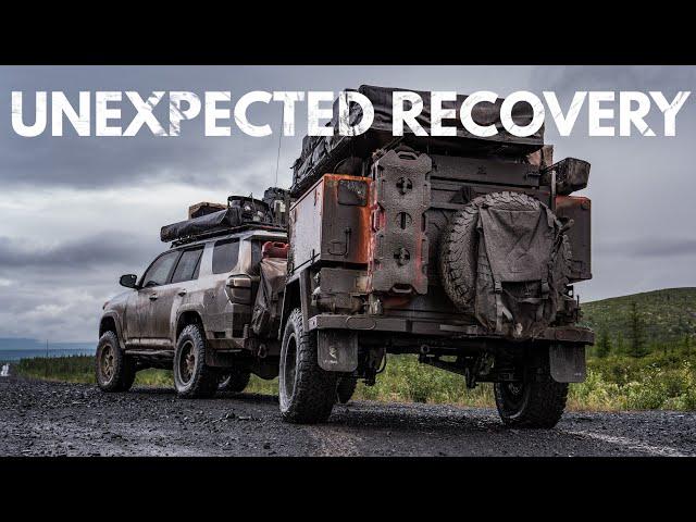 Recovering a 1 TON Ram on the most remote road in North America [S1E26]