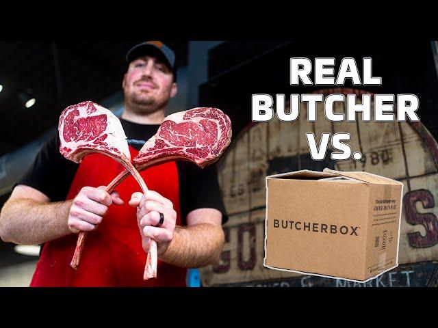 ButcherBox VS. REAL BUTCHER