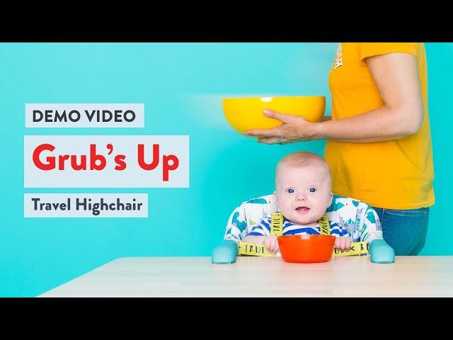 Cosatto Grub's Up Travel Highchair – The Go Anywhere Highchair