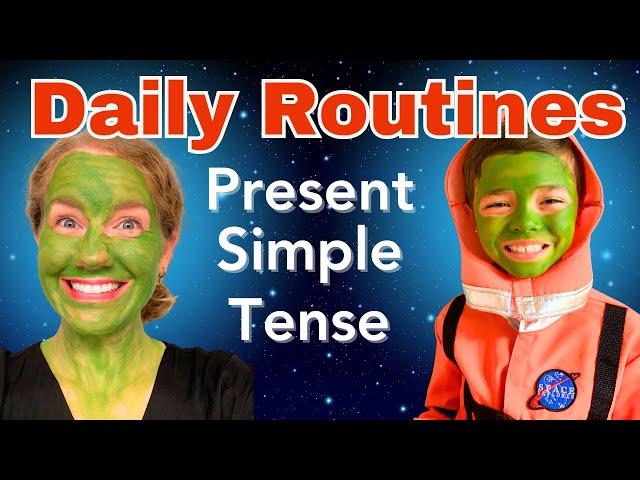 How to Talk about Daily Routines in English | Present Simple Grammar