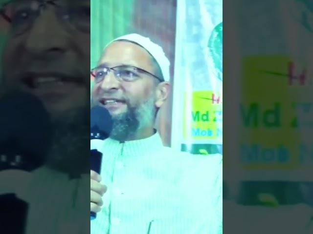 Barrister Asaduddin Owaisi haq ki awaj #shorts