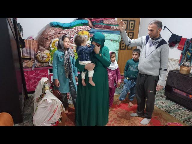 "Husband's violence against his wife when he found out she had a baby"