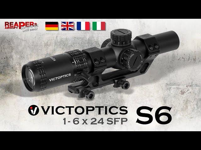 [Review] Victoptics S6 1-6x24 OPSL22 LPVO/Zielfernrohr (Beleuchtet, VectorOptics) - DE/Deutsch