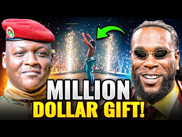 Burna Boy GIVES ALL Concert Money to Captain Traoré’s Burkina Faso!